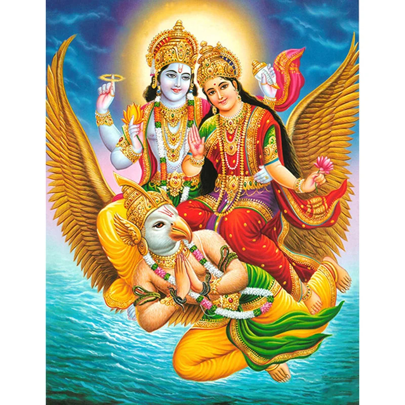 

Diamond Embroidery Hindu god Handmade Mosaic Diy Diamond Painting Cross Stitch Pattern Square Drill Home Decor BD601