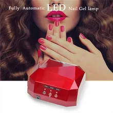 Manooby 36 W УФ светодиодный лампы ногтей Сушилка 5 видов цветов в форме ромба Светодиодный УФ-лампы для ногтей, лампа отверждения для УФ светодиодный гелевое покрытие для ногтей Nail Art инструменты