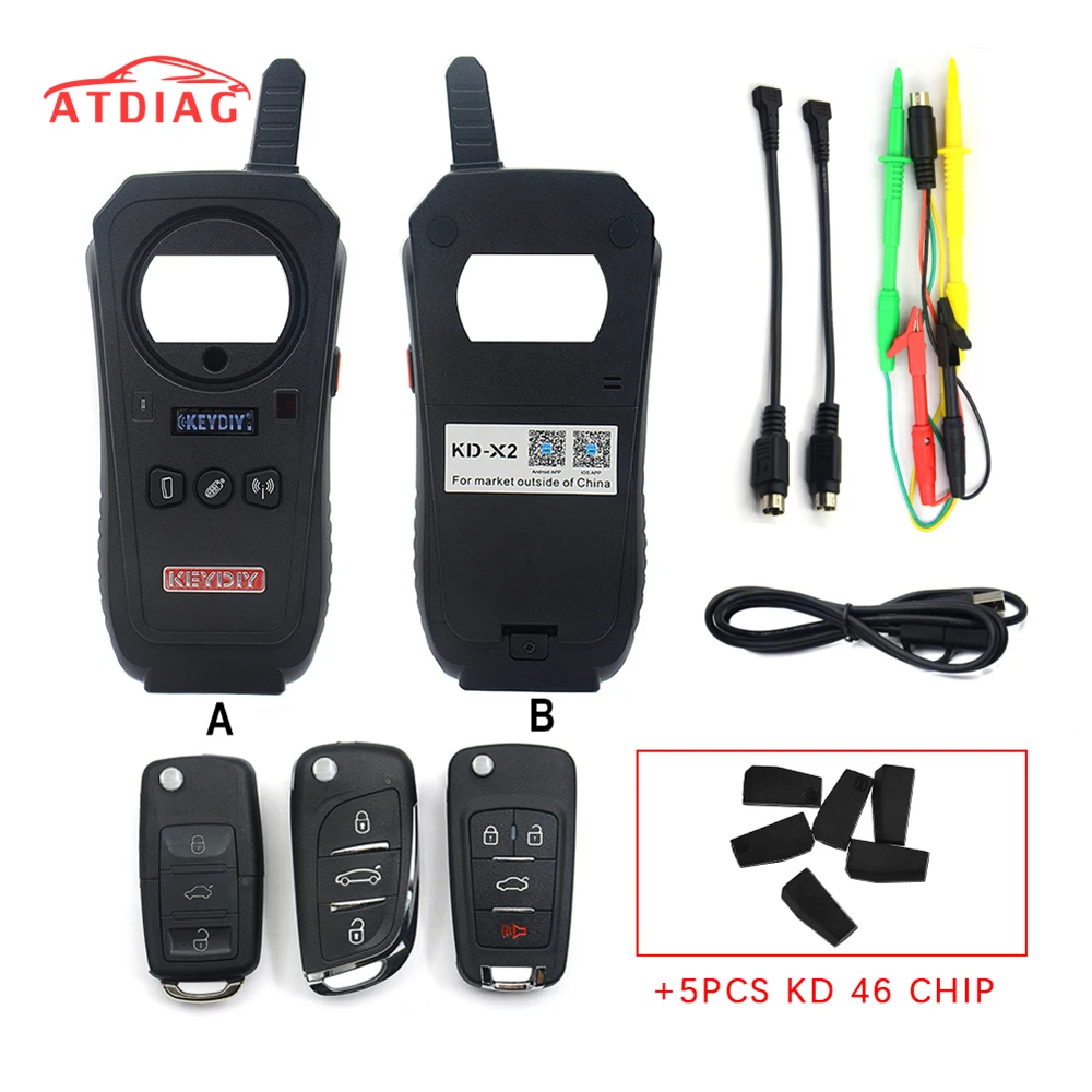 

KEYDIY KD-X2 kd X2 Remote Maker Generator Chip Identification with 96bit 48 Transponder Copy Function