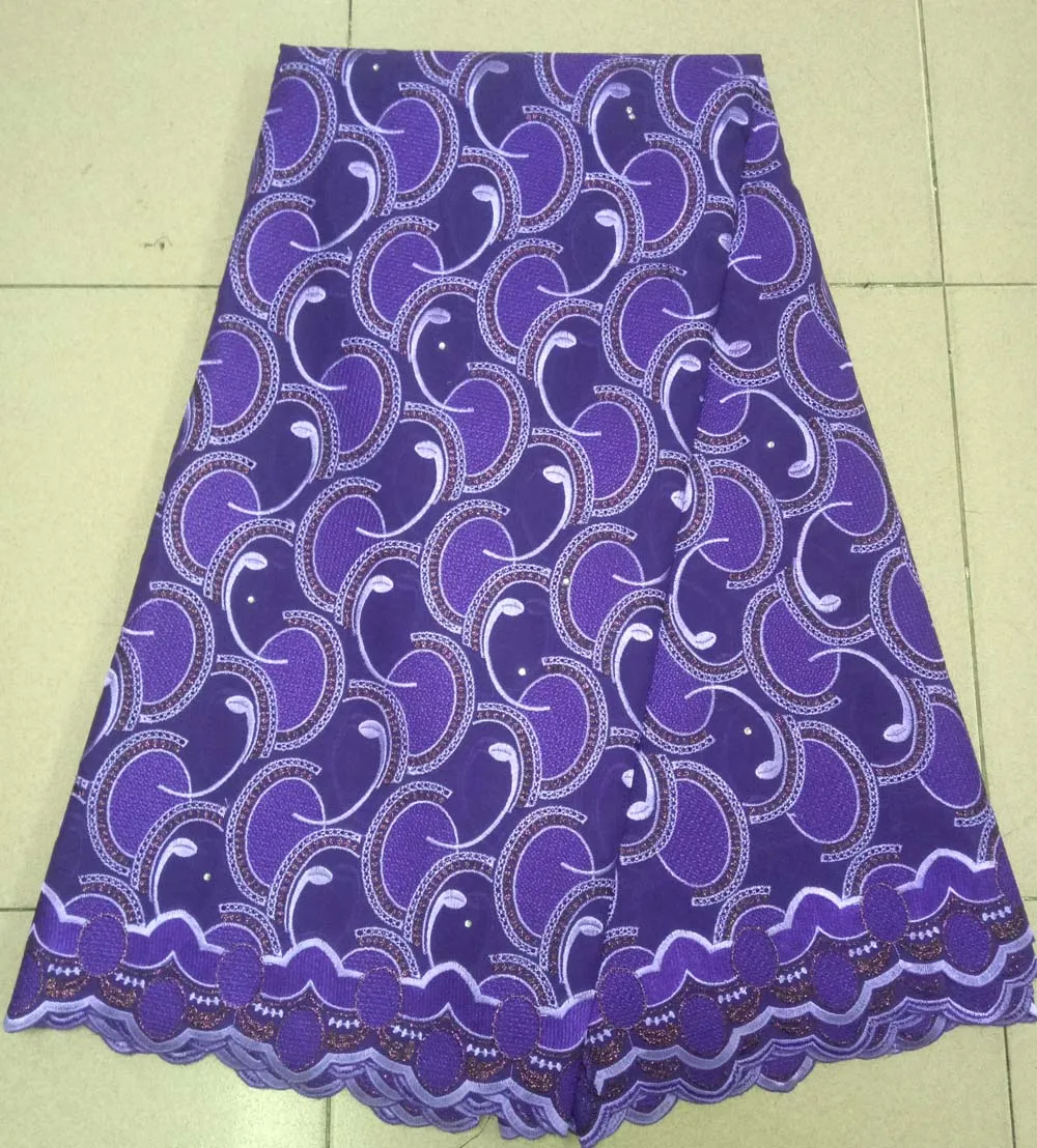 

Nigerian Lace Fabrics 2019 African Swiss Voile Lace Fabrics High Quality French Voile Lace in Switzerland For Wedding