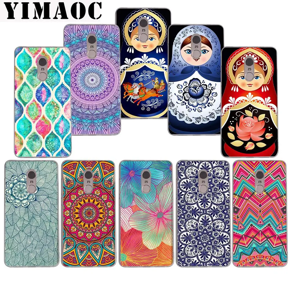 

YIMAOC 219z Russian dolls Soft Case for Xiaomi Mi a1 a2 f1 6 8 lite se mix 2s Redmi 5 6 6a S2 Plus 5A Note 5 6 Pro 4 X