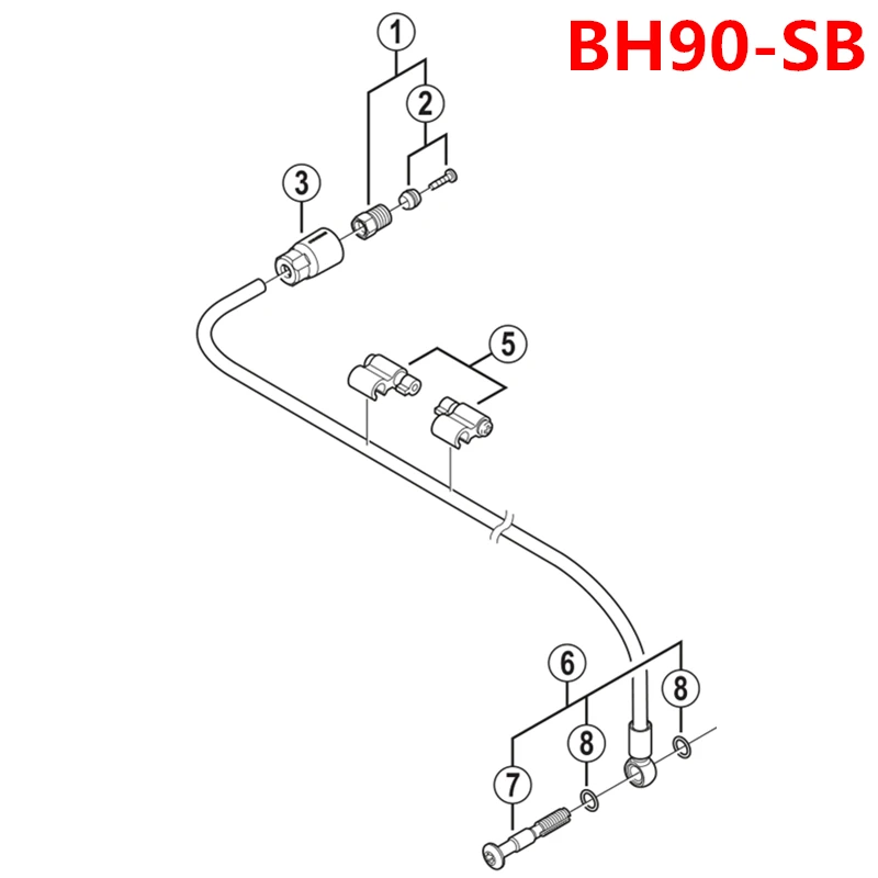 Shimano гидравлический диск SLX M675 M7000 XT M785 M8000 XTR BH90 SBM тормозной шланг DEORE M596 M615 M6000 SS