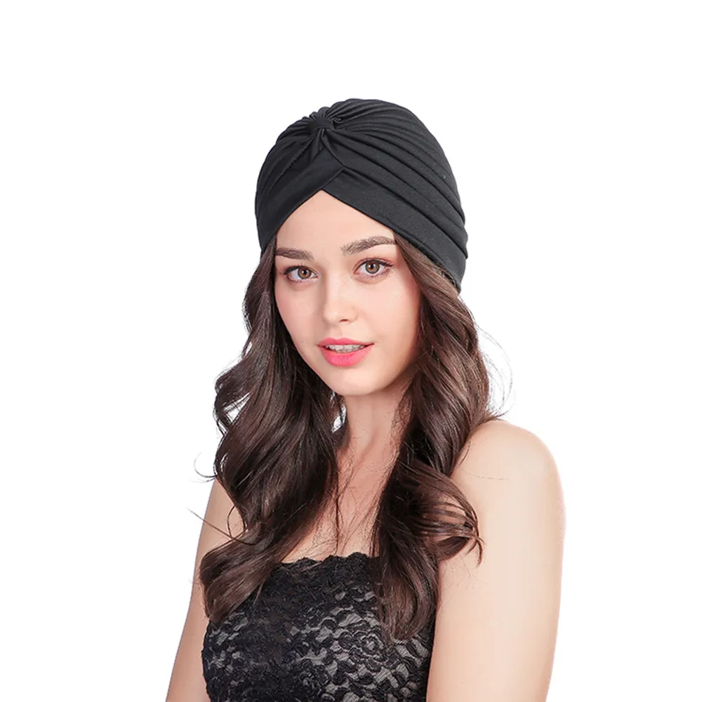 New Coming Lovely Women's Girl Retro All Baotou Elastic Belt Fashion Decoration Pure Color Baotou Hat Gift Dropshipping New Coming Lovely Women's Girl Retro All Baotou Elastic Belt Fashion Decoration Pure Color Baotou Hat Gift Dropshipping