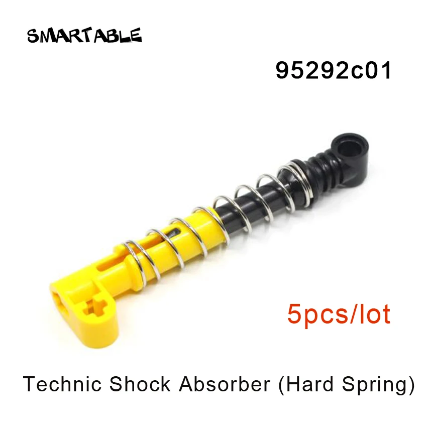 Smartable Technic амортизатор/Толкатель/стальной шар MOC часть строительный блок игрушки для детей совместим все марки 18404/76138/76537 - Цвет: 95292c01-5pcs