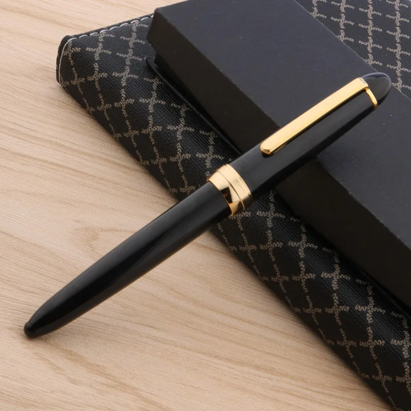Jinhao 992 Золотая новая офисная пластиковая популярная Подарочная Классическая