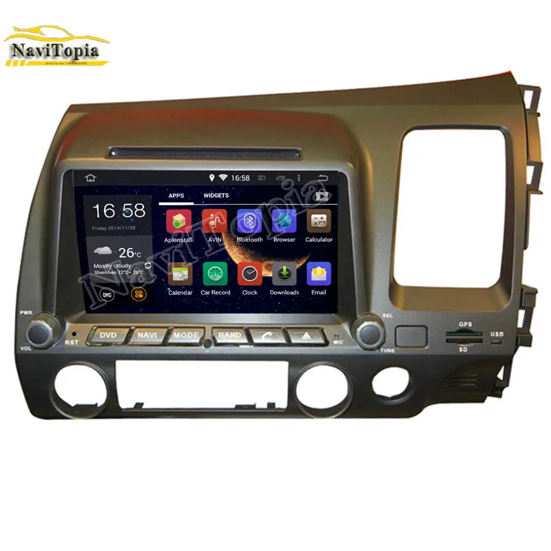 Perfect Octa Core 4G RAM 64G ROM Android 9.0 Car DVD Multimedia Player GPS for Honda CIVIC right driving 2006 2007 2008 2009 2010 2011 4 Perfect Octa Core 4G RAM 64G ROM Android 9.0 Car DVD Multimedia Player GPS for Honda CIVIC right driving 2006 2007 2008 2009 2010 2011 4