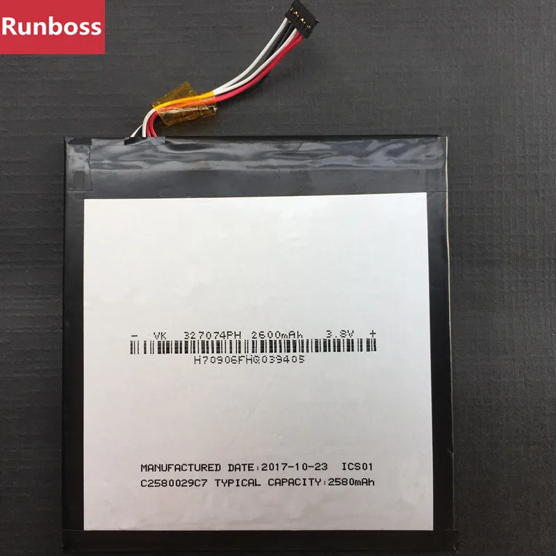 Аккумулятор 2580 mAh/2630 mAh TLP025G7 для мобильных телефонов Alcatel One Touch TLp025G7