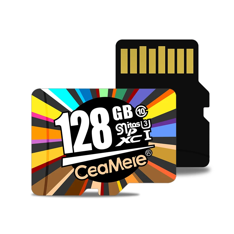 CeaMere Micro SD Card  Class10 UHS-1 8GB Class6 16GB/32GB U1 64GB/128GB/256GB U3 Memory Card Flash Memory Microsd for Smartphone