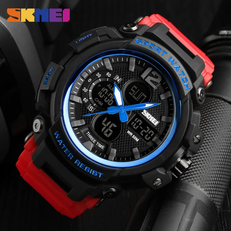

2019 SKMEI 50 M Waterproof Digital Fashion Watches Outdoor Sport Men Wristwatches Erkek Saat Fashion watch Relogio Masculino