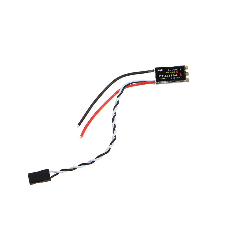 

1PC FVT LittleBee Little bee 20A-S ESC BLHeli_S 2-4S Oneshot125 FPV Quad Racing -P101