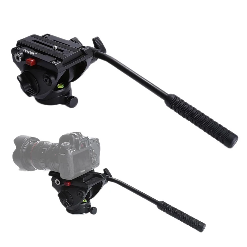 

Newest! NVD-M8 Hydraulic Aluminum Alloy 360 Degree Panoramic Accessories Tripod Ball Head for Video Photography Capacity 5KG