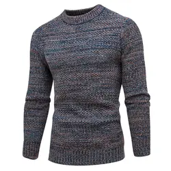 Unpadupe 2019 Модная брендовая одежда для мужчин свитер серый красный с круглым вырезом Slim Fit повседневное пуловеры мужские свитера вязание s XXL