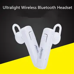 Беспроводной Bluetooth гарнитура с микрофоном стерео звук Сверхлегкий мини наушники для спорта наушники для прослушивания музыки iOS Android