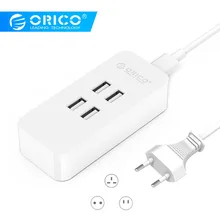 ORICO USB зарядное устройство с европейской вилкой 20 Вт 4 порта USB зарядное устройство с Умной технологией супер зарядки для телефона планшета и других устройств