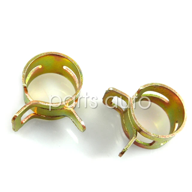 10x a set 22mm 7/8" Vacuum Spring Clips Action Hose Clampsin Auto
