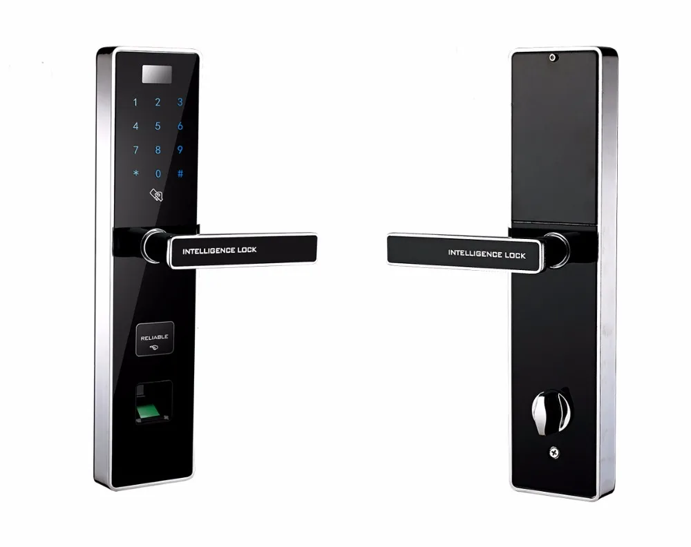 

OS008F Biometric fingerprint touchscreen password entrance anti-theft door lock electronic smart locks