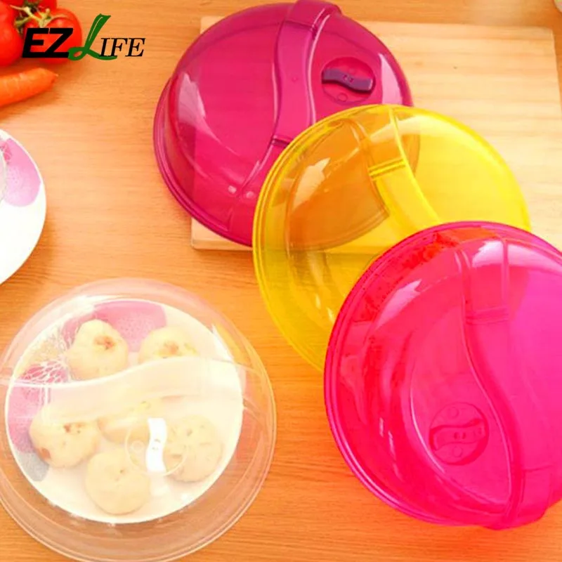 Online Get Microwave Dish Covers Aliexpress Alibaba Group Purple Yellow Clear Transpa Microwave Ventilated Plate Dish Food Cover Steam Vent Lid Hd0160