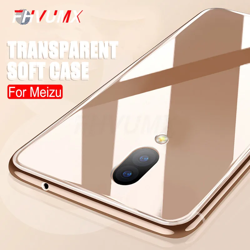 

Transparent Soft Silicone Case For Meizu M5 M5S M6 M6S M15 M5 Note M6 Note 15 Lite 15 16th Plus Pro 7 Ultra Thin Phone Case Bag