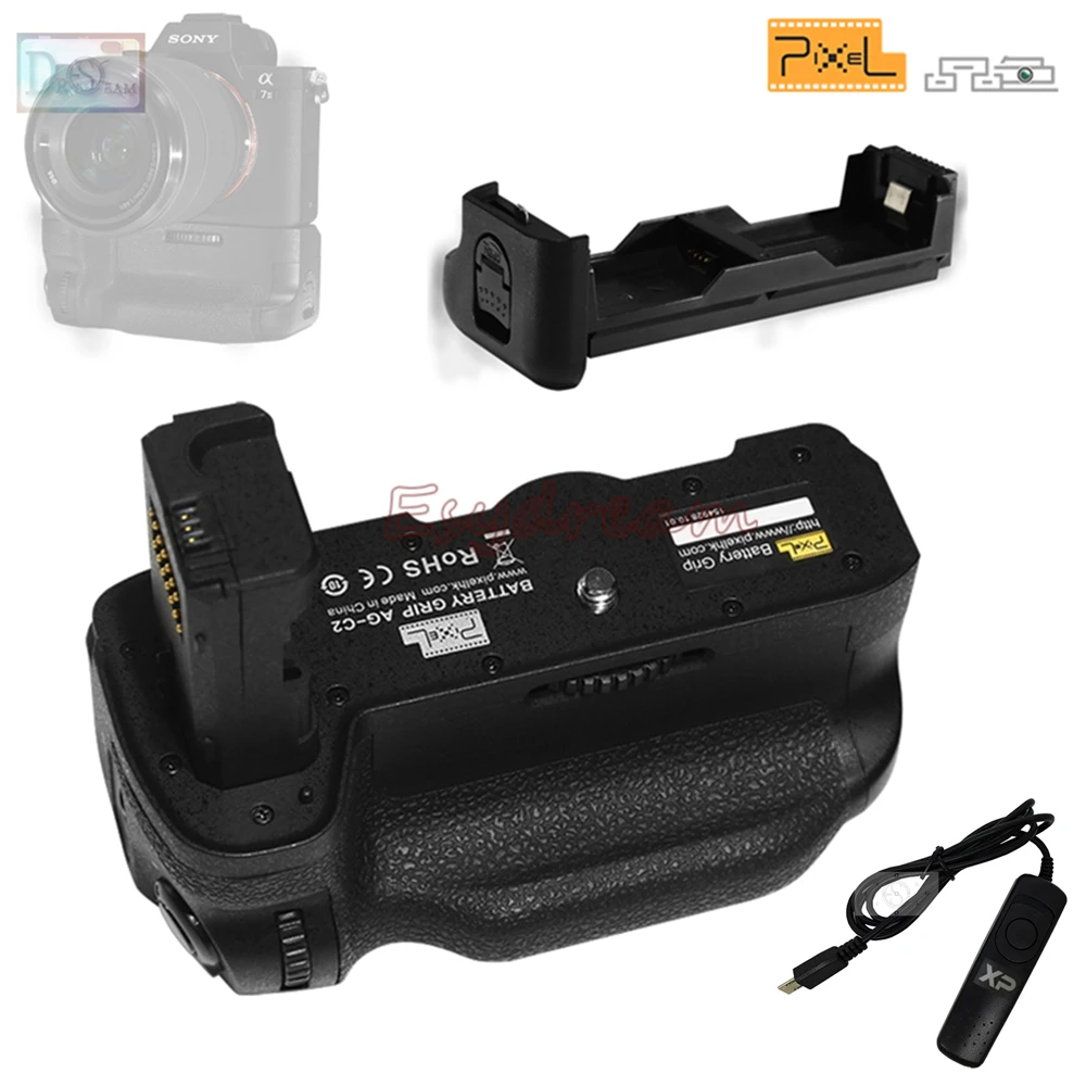 

AG-C2 Battery Grip + Shutter Remote Control Cable for Sony A7 II A7R II A7S Mark II Replace VG-C2EM RM-VPR1