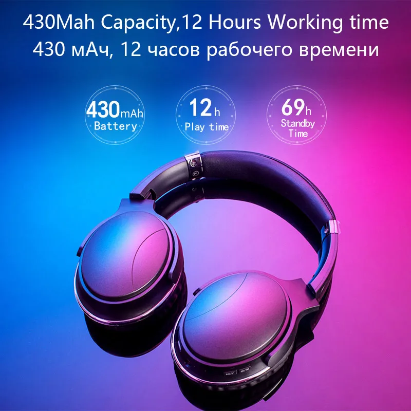 Беспроводные складные наушники Tourya HZ08 Bluetooth 4 2 с микрофоном|Наушники и гарнитуры|