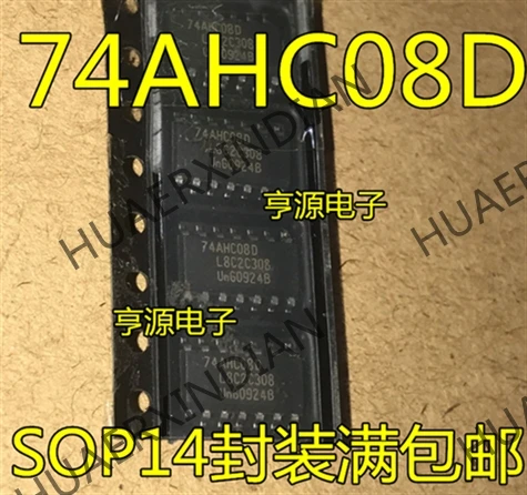 10 шт./лот Новинка 74AHC08 74AHC08D SOP-14 Новинка