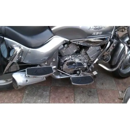 Напольная доска переднего всадника для Honda Shadow Aero VT400 VT750 04 12 (24 см)|Подставки под