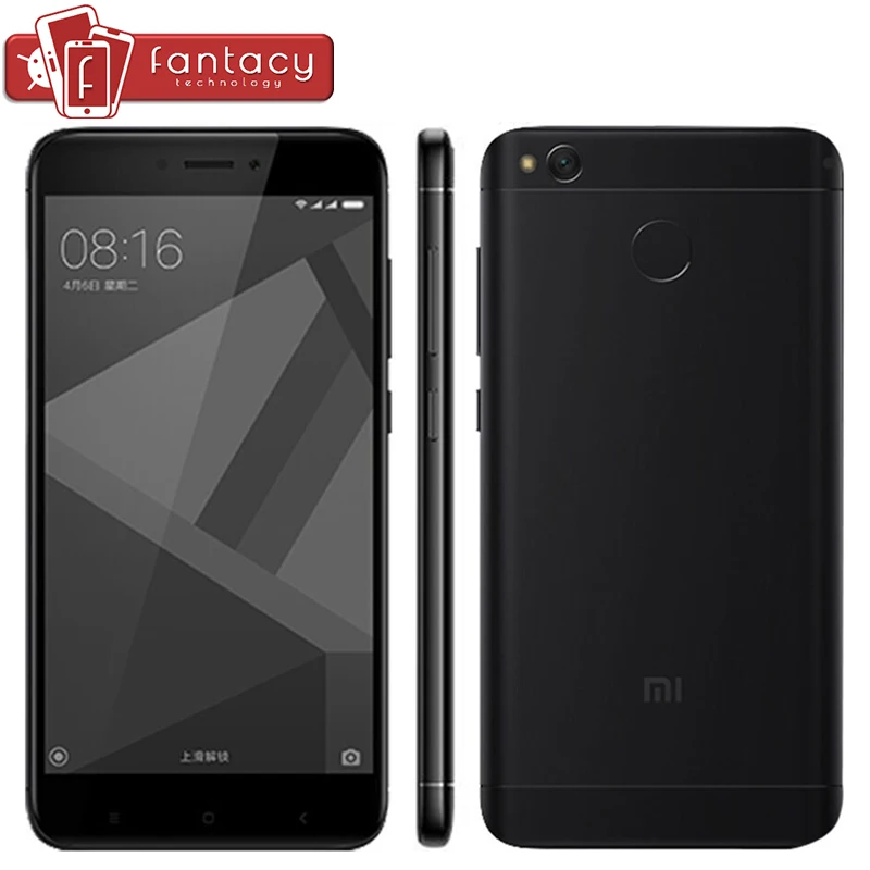 bilder für Globale Version Xiaomi Redmi 4X3 GB 32 GB Smartphone Snapdragon 435 Fingerprint ID FDD LTE 4G 5 "720 P MIUI 8,2 Handy bilder für Globale Version Xiaomi Redmi 4X3 GB 32 GB Smartphone Snapdragon 435 Fingerprint ID FDD LTE 4G 5 "720 P MIUI 8,2 Handy