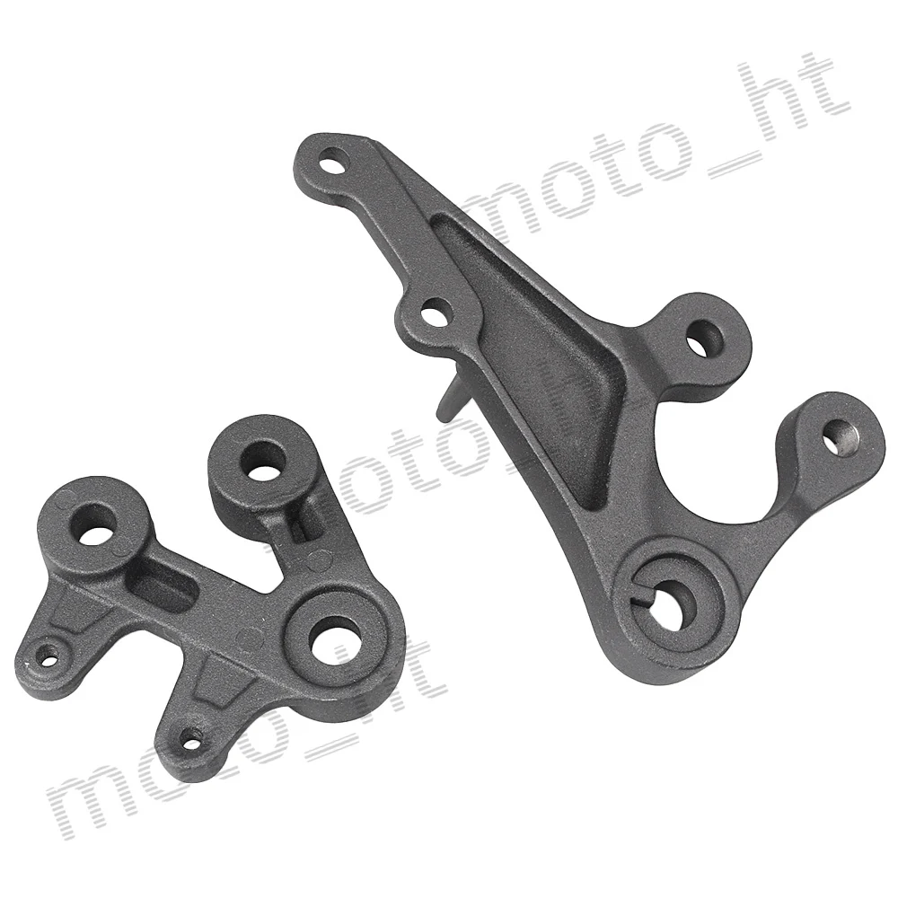 Aluminum Alloy NEW Motorcycle Rider Front Footpegs / Foot Pegs / Footrest Brackets for Suzuki GSXR1000 2005 2006 2007 2008 2009 2010 K5 K7 Black