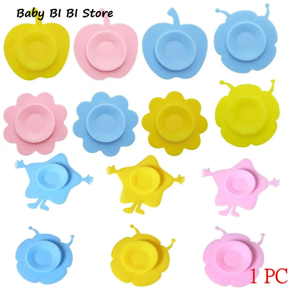 

Children Baby Handy Silicone Pad Sucker Antiskid Feeding Bowl Mat Kitchen Tool sucker cup