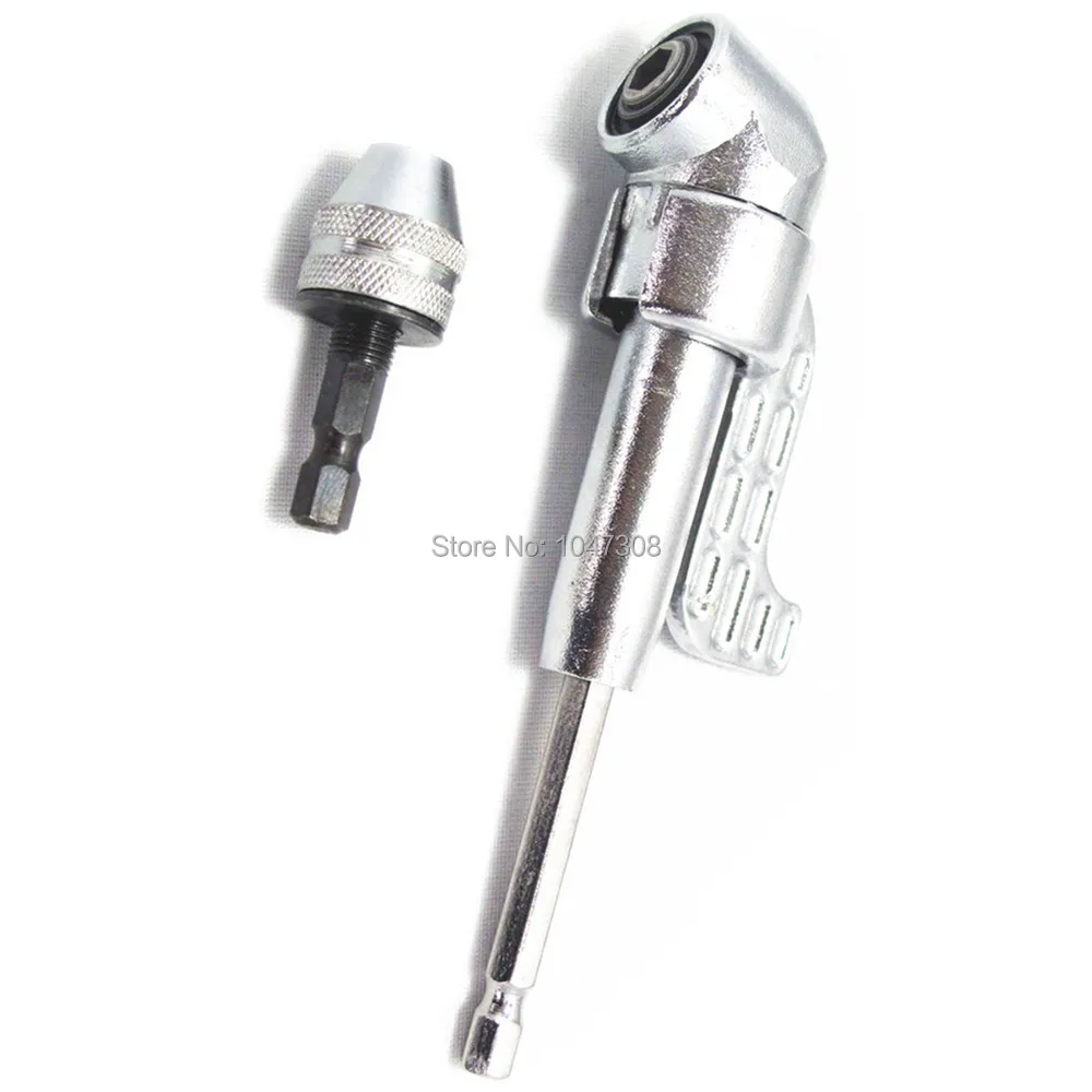 

Keyless Chuck Adaptor 1/4" Hex Shank to Conventional/Small Drill Bit Quick Change Drill Angle Driver Hex Bit Drive Screwdriver