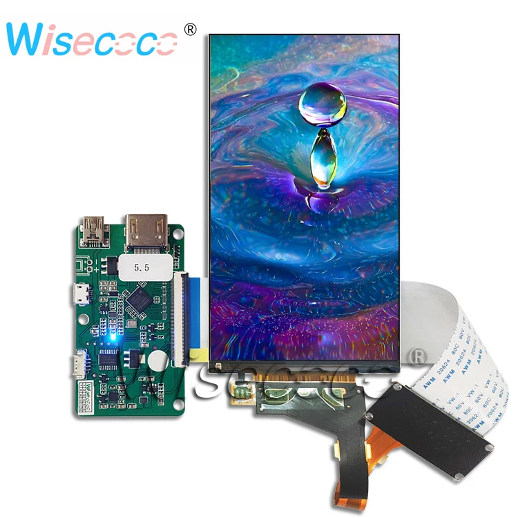 LS055R1SX04 5 &quot2K LCD 1440*2560 с MIPI 2USB 50PIN Новая плата управления для DIY Raspberry Pi|ЖК-экраны и