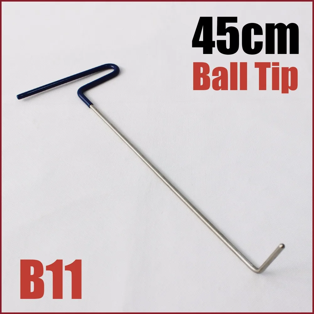 

PDR Rods Puller Hook Paintless Dent Removal Tools B11