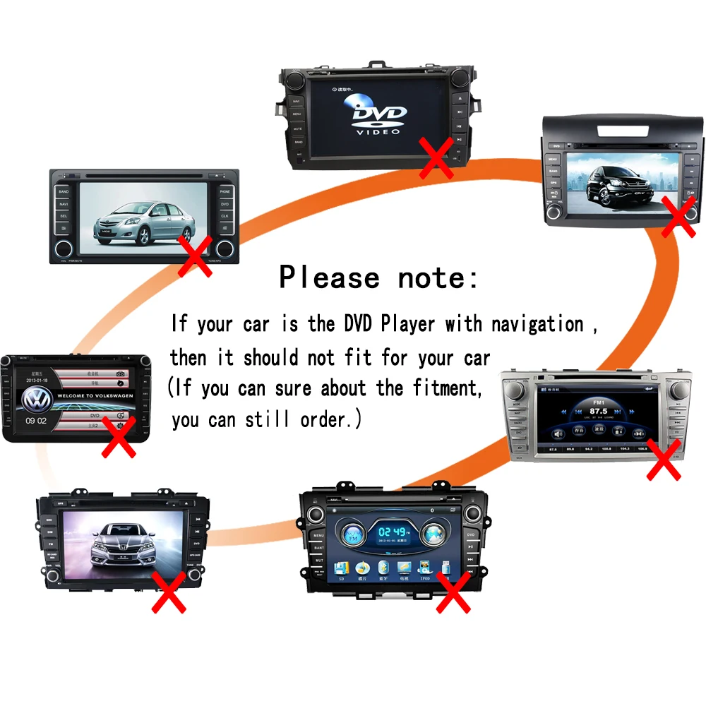 

Aux-In Cable Adapter Mp3 Car Player Radio Interface Cable For Toyota Highlander
