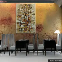 Piet Cornelies Mondrian натюрморт абстрактная масляная живопись арт спрей без рамы холст вино Аэрограф kitchen03076925
