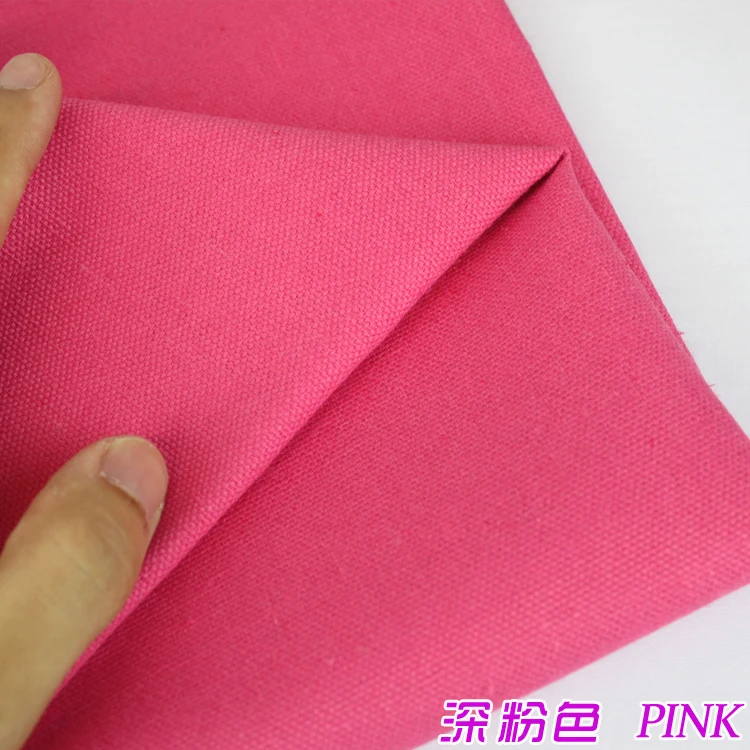 Pink Upholstery Canvas Cotton Duck Fabric Cotton Fabric Canvas Fabric