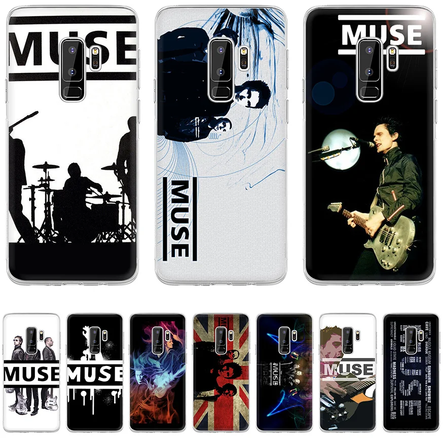 Чехол для телефона Samsung A10 A20 A30 A40 A50 A51 A60 A70 A71 A81 A91 A9 A7 A5 A6 A8 Plus muse band Жесткий ПК |