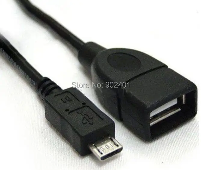 Micro USB хост-режиме OTG кабель для Samsung Galaxy S2 S3 500 шт./лот | Мобильные телефоны и