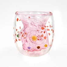 Thanos Infinity Gauntlet перчатки термостойкие двойные стенки Стеклянная чашка Молоко Кофе Кружка чай виски стеклянная чашка