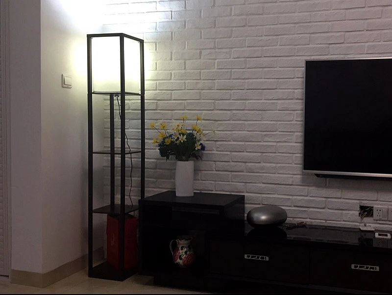 Wooden Floor Lamp Modern Minimalist Living Romm Light 3 Colors Bedroom Bedside Lamp 160cm Height Standing Lamp For Living Room (10)