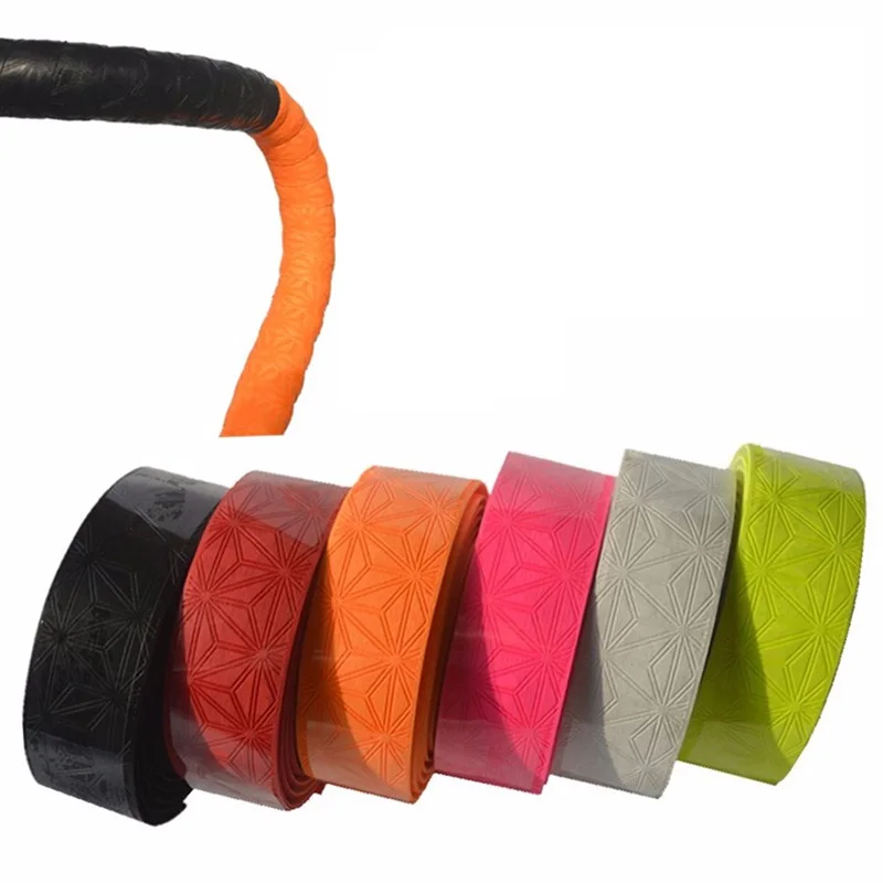 

2.16M PU+EVA Road Bicycle Handlebar Tape Anti-slip Absorb Sweat Bike Handle Belt Colorful Cork Bar Straps High Quality RR7191