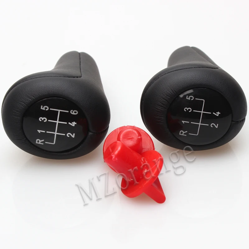 

Car Gear Shift Knob Real Leather 5 Speed 6 speed For BMW M sport 1 3 5 6 Series E30 E32 E34 E36 E38 E39 E46 E53 E60 E63 E83 E90