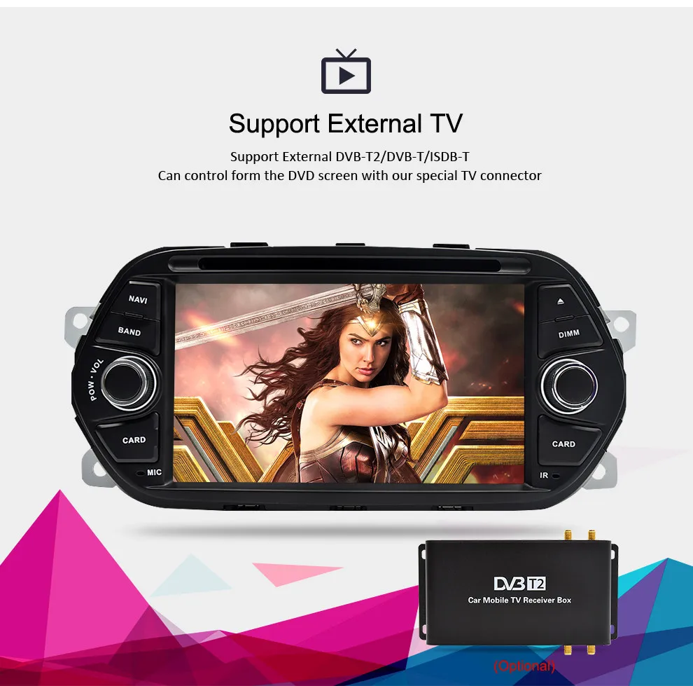 Cheap 4G RAM 7" Android 9.0 Car DVD Player for Fiat Tipo Egea 2015 2016 2017 Car Stereo GPS Navigation RDS Radio FM Wifi Multimedia 4