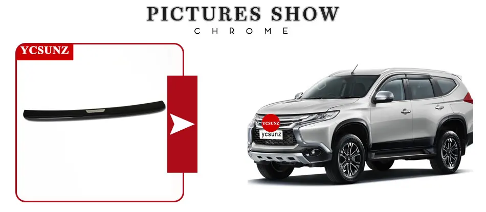 Задний бампер для Mitsubishi Pajero Sport Внешний бампер для Mitsubishi Montero Pajero Sport аксессуары Ycsunz