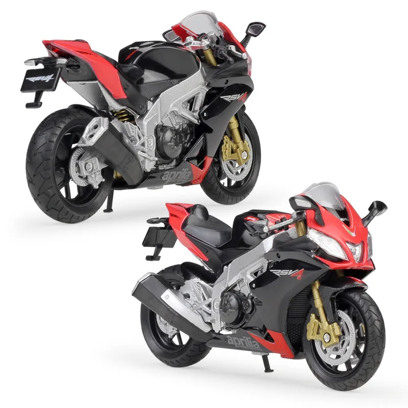 1:18 Welly Aprilia RSV4 заводской литой мотоцикл