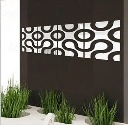 new 3d acrylic wall sticker diy mirror wall stickers home decor wall