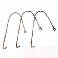 Поделитесь с рыбой 5 шт \ Лот высокоуглеродистой стали рыболовные крючки колючие крючки специальные снасти для подледной рыбалки коричневый \ серебряный цвет