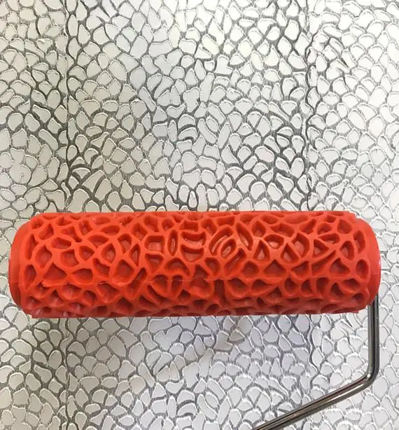 Decorative Paint Roller Pattern Embossed Texture Painting Tools For Wall  Bedroom Airless Pintura Machine Brush Eg3 - Paint Rollers - AliExpress