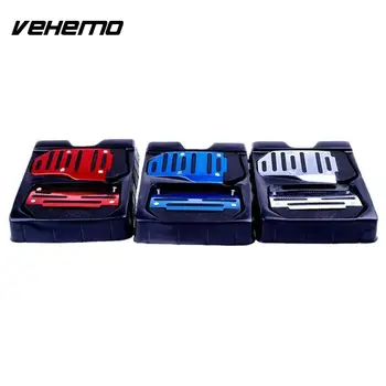 

Brake Accelerator DIY Alloy Nonslip Safety Pedal Pad for Automatic AT Car