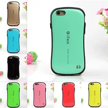 Cor da moda doces estilo coreano iface case para iphone 7 6 6 s mais 5 5S SE Tampa Do Telefone À Prova de Choque Durável PC Rígido de Volta Covers