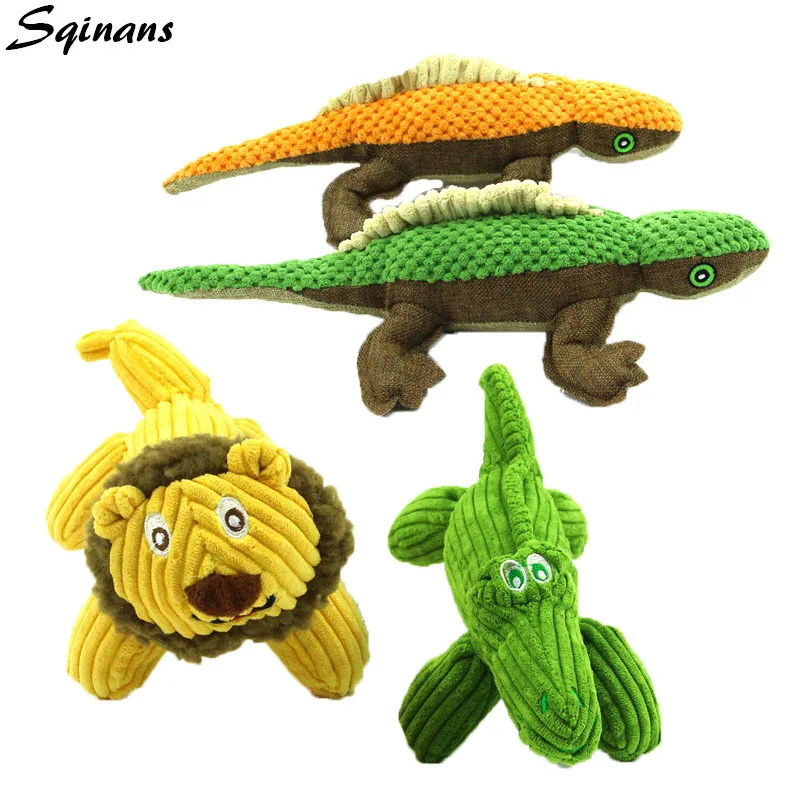 Sqinans pp чучело из хлопка игрушки для собак жевательная игрушка-пищалка щенков